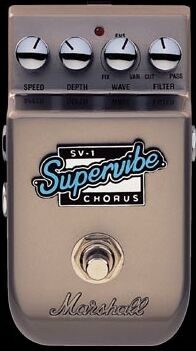 open zoom image for Marshall SV1 SuperVibe Vibrato/Chorus Pedal, Top
