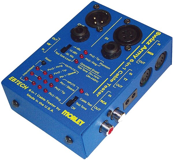 open zoom image for EBTech Swizz Army 6 in 1 Cable Tester, Angle
