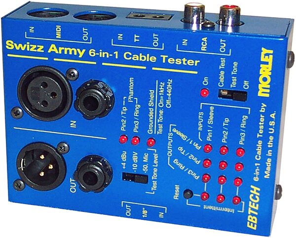 open zoom image for EBTech Swizz Army 6 in 1 Cable Tester, Main