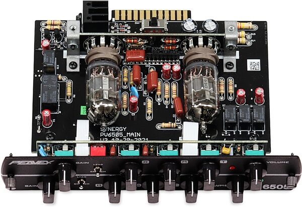 open zoom image for Synergy Peavey 6505 2-Channel Tube Preamp Module, New, Action Position Back