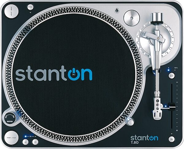 open zoom image for Stanton T80 Direct Drive Digital Turntable with 500B Cartridge, Top