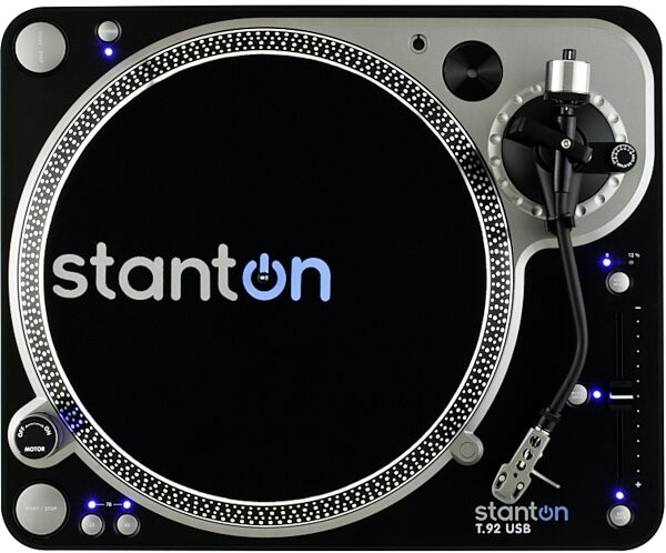 open zoom image for Stanton T.92 USB Direct Drive Turntable, Top