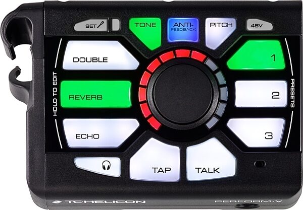 open zoom image for TC-Helicon Perform-V Vocal Performance Mic-Stand-Mount Processor, Main