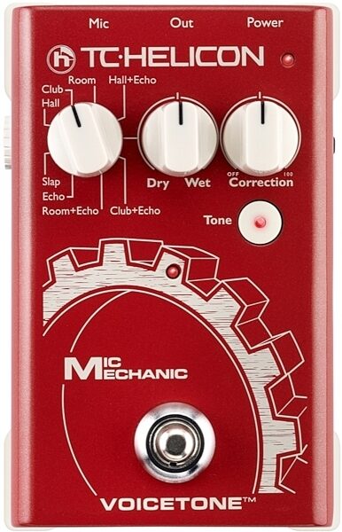 open zoom image for TC-Helicon VoiceTone Mic Mechanic Vocal Effects Pedal, Main