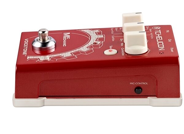 open zoom image for TC-Helicon VoiceTone Mic Mechanic Vocal Effects Pedal, Side