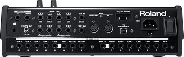open zoom image for Roland TD-30 Drum Sound Module with SuperNATURAL Sounds, Back