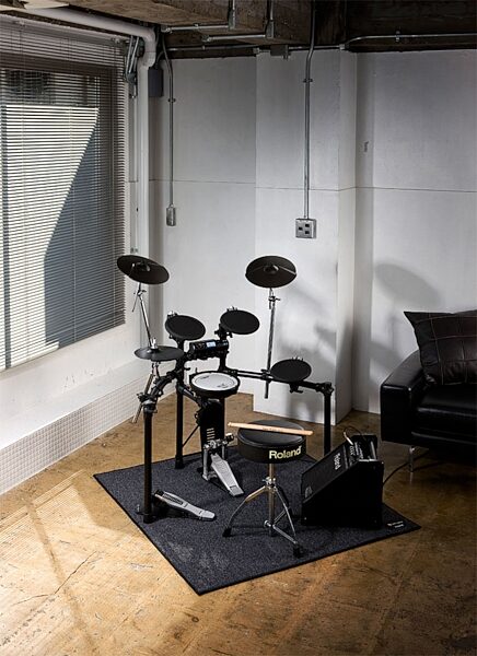 open zoom image for Roland TD-4S V-Compact Electronic Drum Set, Setup Example