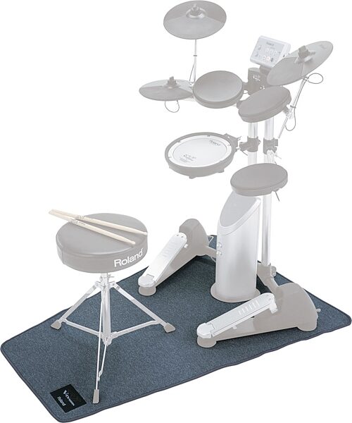 open zoom image for Roland TDM1 Drum Mat for HD1 Drum Kit, In use