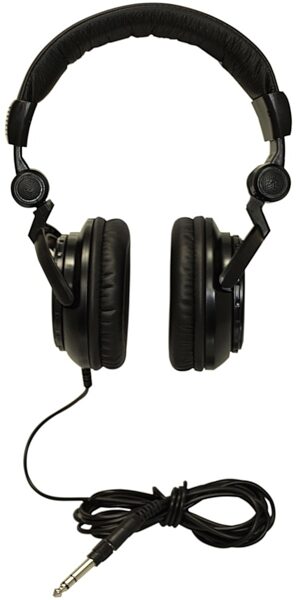 open zoom image for TASCAM TH-02 Closed Back Studio Headphones, Black, Alt