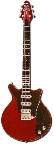 open zoom image for Burns USA Brian May Signature Electric Guitar, Red
