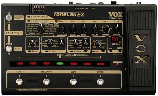 open zoom image for Vox ToneLab EX Valvetronix Multi-Effects Pedal, Main