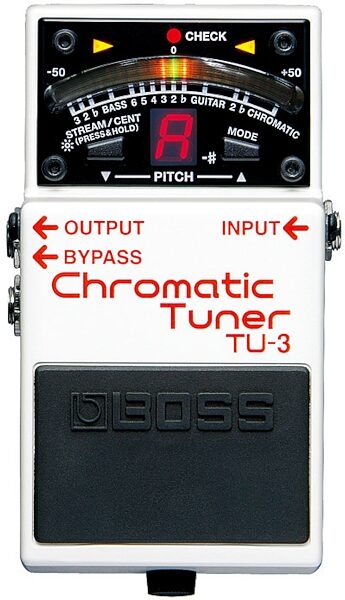 open zoom image for Boss TU-3 Chromatic Tuner Pedal, New, Main