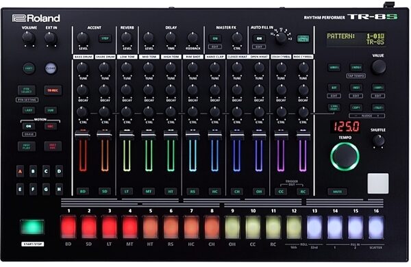 open zoom image for Roland TR-8S Rhythm Performer Drum Machine, Open Box (Like New), Main