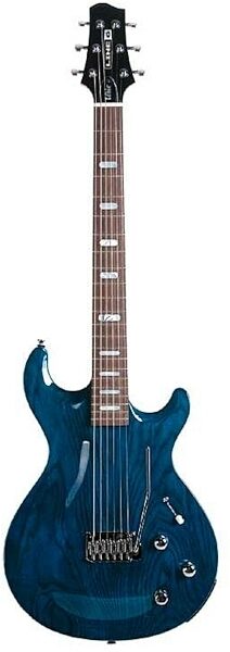 open zoom image for Line6 Variax 700 Modeling Guitar with Tremolo, Transparent Blue