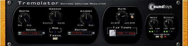 open zoom image for SoundToys Tremolator RTAS Plug In Mac, Main