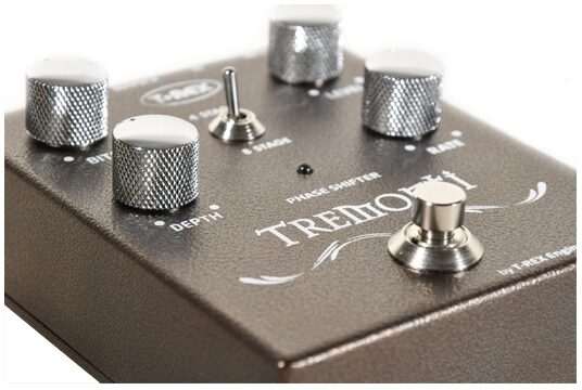 open zoom image for T-Rex Mark Tremonti Phaser Pedal, Close Up 2