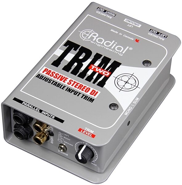 open zoom image for Radial Trim Two Passive Stereo DI Direct Box, New, Main