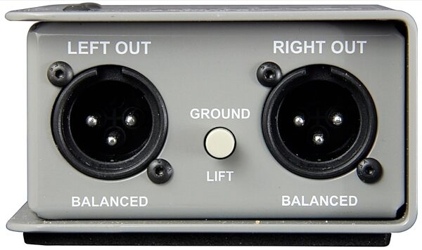 open zoom image for Radial Trim Two Passive Stereo DI Direct Box, New, Front