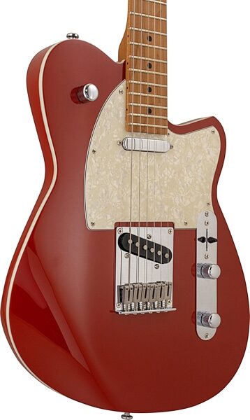 open zoom image for Reverend Trickshot Electric Guitar, Action Position Back