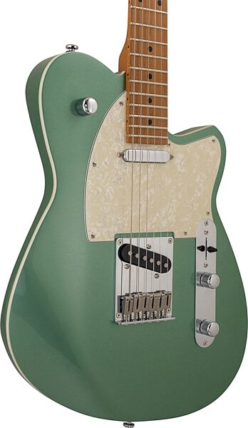 open zoom image for Reverend Trickshot Electric Guitar, Action Position Back