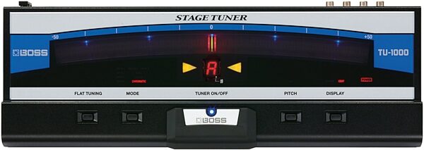open zoom image for Boss TU-1000 Stage Tuner Pedal, Top