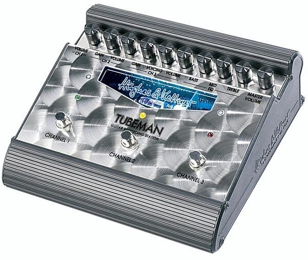 open zoom image for Hughes and Kettner Tubeman Three-Channel Preamp Pedal, Main