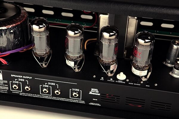 open zoom image for Ibanez TN120 Thermion All-Tube Guitar Amplifier Head, Tube Shot