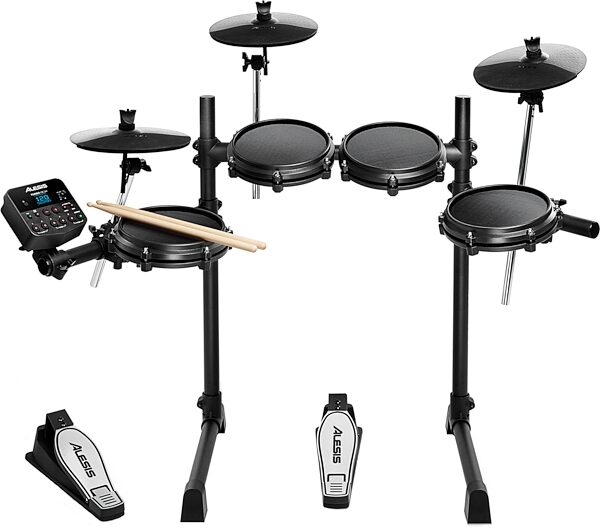 open zoom image for Alesis Turbo Mesh Electronic Drum Kit, Action Position Back