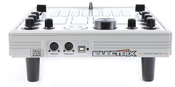 open zoom image for Electrix Tweaker USB Performance Controller, Front Top