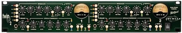 open zoom image for Joemeek twinQ2 Dual Microphone Preamplifier and Optical Compressor, Main