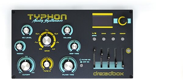 open zoom image for Dreadbox Typhon Analog Synthesizer, New, Action Position Back