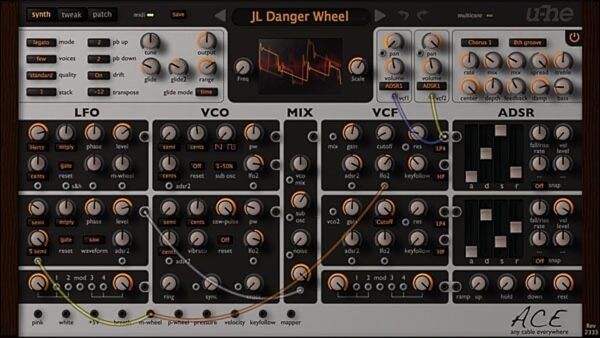 open zoom image for u-he Ace Software Synthesizer, Digital Download, view