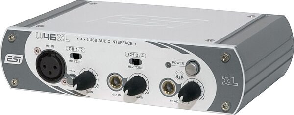 open zoom image for ESI Audio U46XL USB Audio Interface, Main