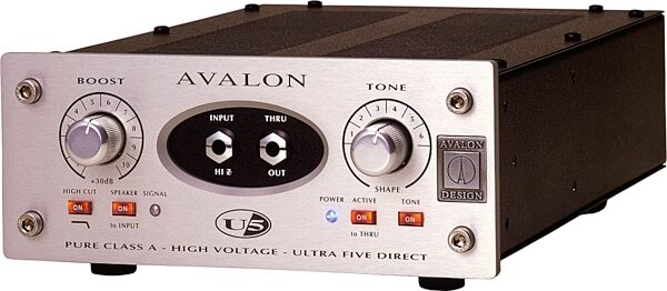 open zoom image for Avalon U5 Class A DI Preamp/EQ, Angle
