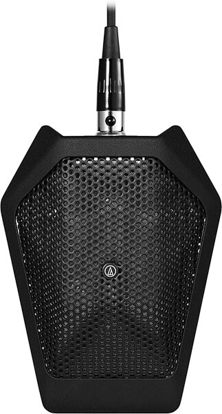 open zoom image for Audio-Technica U851Rb Cardioid Condenser Boundary Microphone, Black, Action Position Back
