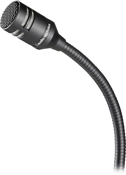 open zoom image for Audio-Technica U855QL Cardioid Dynamic Gooseneck Microphone, Open Box (Like New), Action Position Back