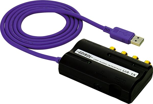open zoom image for Edirol UA1X USB Cable Audio Interface, Main