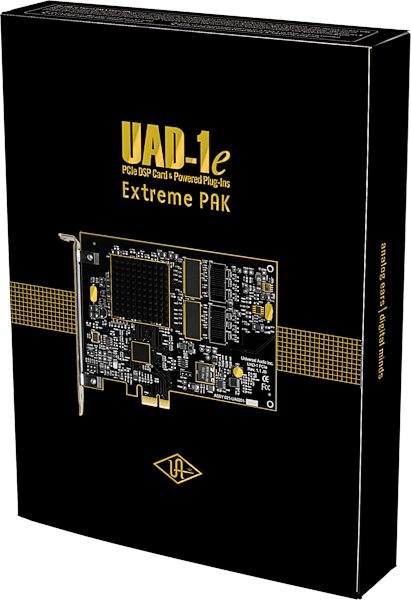 open zoom image for Universal Audio UAD1e PCIe Extreme Pak DSP Card (Macintosh and Windows), Box