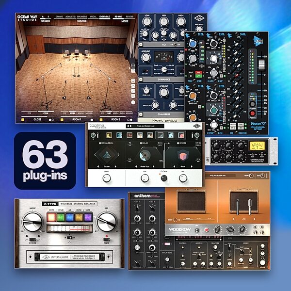 open zoom image for Universal Audio UAD Signature Edition Plug-in Software Bundle, Digital Download, Version 3, Action Position Back