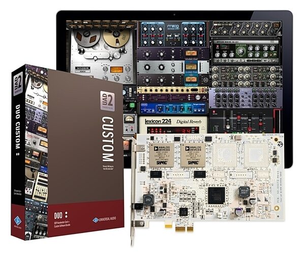 open zoom image for Universal Audio UAD-2 DUO Custom DSP Accelerator PCIe Card (with Custom Plug-in Bundle), Main