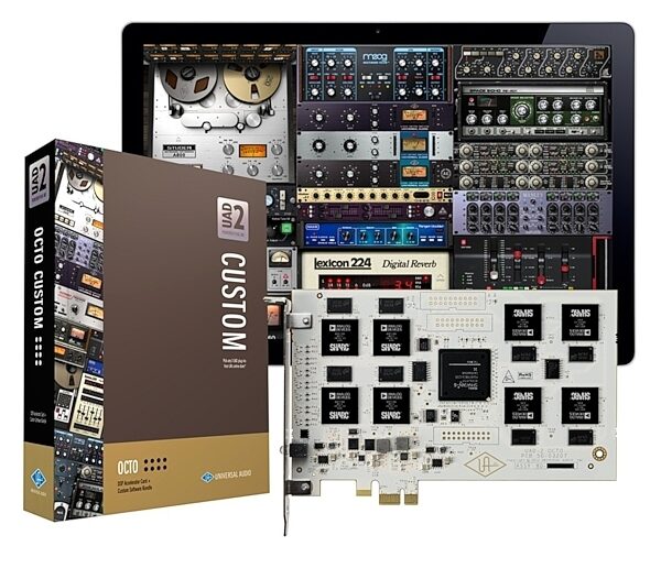 open zoom image for Universal Audio UAD-2 OCTO Custom DSP Accelerator PCIe Card (with Custom Plug-in Bundle), Main