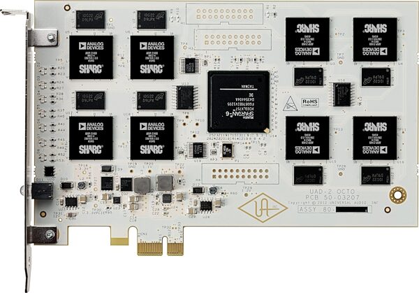 open zoom image for Universal Audio UAD-2 OCTO Core DSP Accelerator PCIe Card, Action Position Back