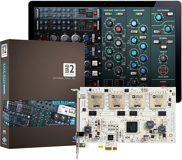 open zoom image for Universal Audio UAD-2 Quad Neve DSP Accelerator Card (Macintosh and Windows), Main