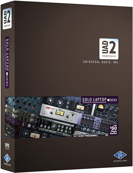 open zoom image for Universal Audio UAD2 Solo Laptop DSP Accelerator Card (Macintosh and Windows), Box