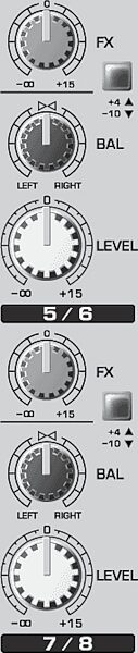 open zoom image for Behringer UB1202 Eurorack 12 Input Mixer, Stereo
