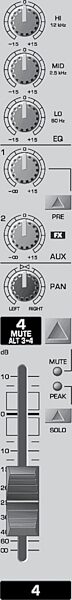 open zoom image for Behringer UB1204FX Pro Eurorack 12 Input Mixer with FX, Mono