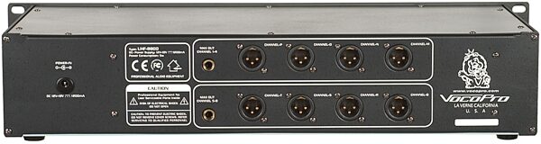 open zoom image for VocoPro UHF-8800 8-Channel UHF Handheld Wireless Microphone System, Rear