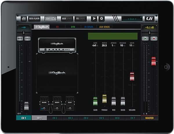 open zoom image for Soundcraft Ui16 Compact 16-Channel Digital Mixer, New, Action Position Back