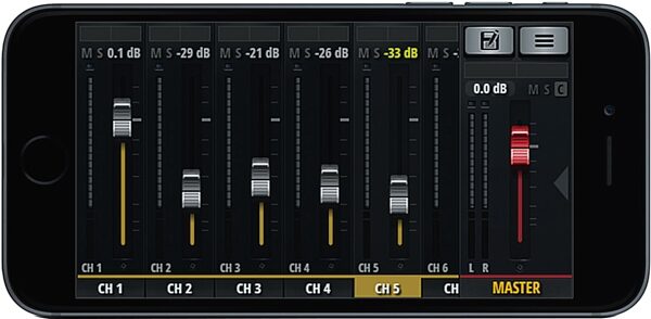 open zoom image for Soundcraft Ui16 Compact 16-Channel Digital Mixer, New, Action Position Back