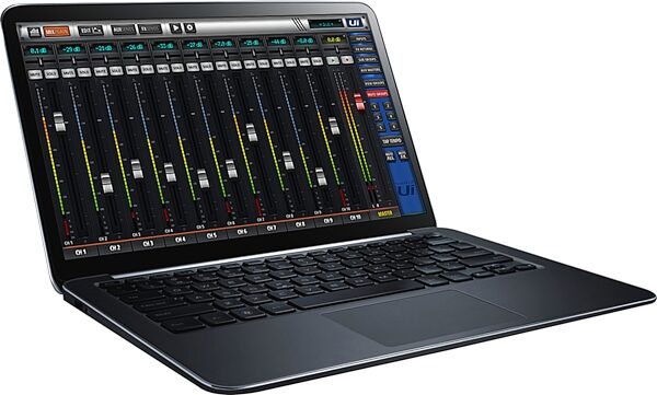open zoom image for Soundcraft Ui16 Compact 16-Channel Digital Mixer, New, Action Position Back